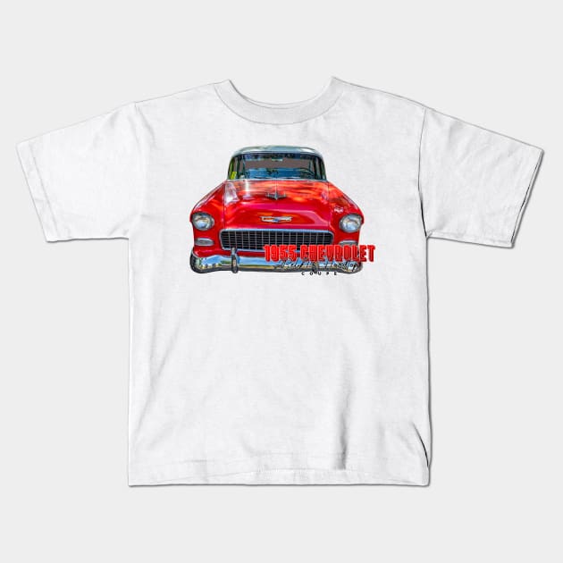 1955 Chevrolet BelAir Hardtop Coupe Kids T-Shirt by Gestalt Imagery